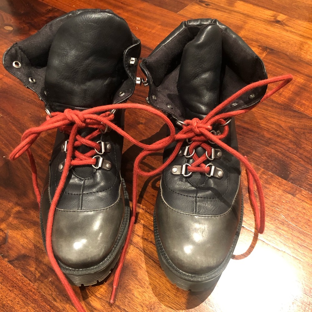 Matisse combat boots.